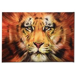 "Red Liger" Limited Edition Giclee on Canvas by Martin Katon, Numbered and Hand Signed with COA. Thi