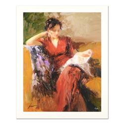 Pino (1939-2010) "Resting Time" Limited Edition Giclee. Numbered and Hand Signed; Certificate of Aut