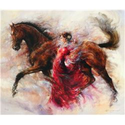 Gary Benfield "Mercedes Storm" Giclee on Canvas