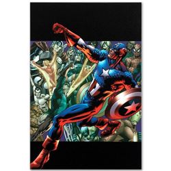 Marvel Comics "Captain America: Man Out of Time #5" Numbered Limited Edition Giclee on Canvas by Bry