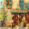 Image 2 : Viktor Shvaiko, "San Trovaro Taverna" Limited Edition Hand Embellished on Canvas, Numbered and Hand 