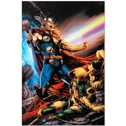 Marvel Comics "Thor: First Thunder #5" Numbered Limited Edition Giclee on Canvas by Jay Anacleto wit