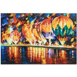 Leonid Afremov "With the Stars" Limited Edition Giclee on Canvas, Numbered and Signed; Certificate o