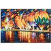Image 1 : Leonid Afremov "With the Stars" Limited Edition Giclee on Canvas, Numbered and Signed; Certificate o