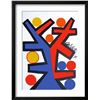 Image 1 : Alexander Calder "Asymetrie" Custom Framed Lithograph