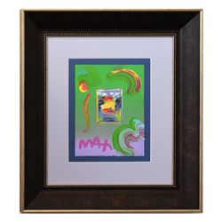 Peter Max- Original Mixed Media "Better World"