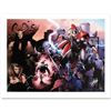 Image 1 : "Thor #600" Limited Edition Giclee on Canvas by Oliver Coipel and Marvel Comics. Numbered and Hand S