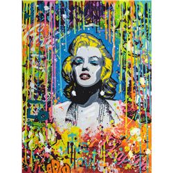 Nastya Rovenskaya- Mixed Media "Blonde Bombshell"