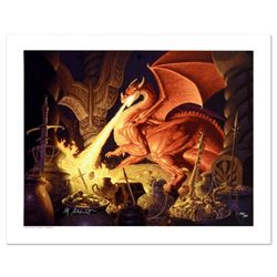 "Smaug" Limited Edition Giclee on Canvas by The Brothers Hildebrandt. Numbered and Hand Signed by Gr