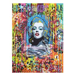 Nastya Rovenskaya- Mixed Media "Blonde Bombshell"