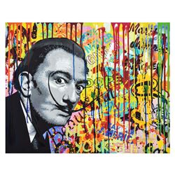 Nastya Rovenskaya- Mixed Media "Dali like Mustache"