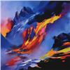 Image 2 : Thomas Leung, "River of Fire" Hand Embellished Limited Edition on Canvas, Numbered 70/100 and Hand S
