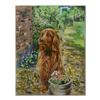 Image 1 : Kimiko Okerson, "Sweetheart" Original Oil Painting on Canvas, Hand Signed with Certificate of Authen