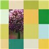 Image 2 : Liz Rider, "Florid Focus" Original Mixed Media Painting, Hand Signed with Letter of Authenticity.