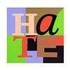 Image 3 : Steve Kaufman (1960-2010), "Love & Hate Set" Limited Edition Silkscreen on Canvas, Each Numbered 33/
