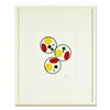 Image 1 : George Marlowe, "Patterns, Series II-1" Framed, Hand Signed Original Painting with COA