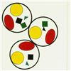 Image 2 : George Marlowe, "Patterns, Series II-1" Framed, Hand Signed Original Painting with COA