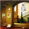 Image 2 : Orlando Quevedo - "Paper Leaf" Original Acrylic Painting on Canvas, Hand Signed with Certificate of 