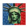Image 1 : Steve Kaufman (1960-2010), "Lady Liberty" Hand Embellished Limited Edition on Canvas, Numbered 18/50