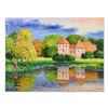 Image 1 : Alexander Antanenka, "House Reflection" Original Oil Painting on Canvas, Hand Signed with Certificat
