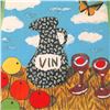 Image 2 : Wayne Ensrud "Zig Zag" Mixed Media Original Artwork; Hand Signed; COA