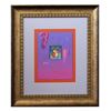 Image 1 : Peter Max- Original Mixed Media "Liberty Head"