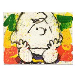 Tom Everhart- Hand Pulled Original Lithograph "Call Waiting"