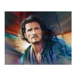 John Alvin (1948-2008),  Will Turner  Limited Edition Giclee on Canvas, Licensed by Disney Fine Art,