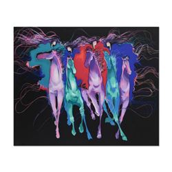 Bonny Leibowitz, "Wild is the Wind" Limited Edition Serigraph (49" x 38.5"), Numbered and Hand Signe