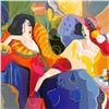 Image 2 : Isaac Maimon, "Something To Say" Limited Edition Serigraph, Numbered and Hand Signed with Letter of 