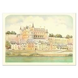 Rolf Rafflewski, "Chateau" Limited Edition Lithograph, Numbered and Hand Signed.