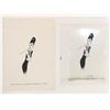Image 1 : Al Hirschfeld "Audrey" Mylar screens use to crate the sold out limited edition lithograph