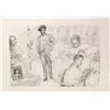 Image 9 : LUCIEN MORETTI SUITE EN NOIR SUITE OF 14 LITHOGRAPHS H/S & MATCHING NUMBERS COA