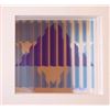 Image 1 : Yaacov Agam Silkscreen on Mirror HS&N