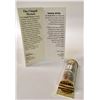 Image 5 : MARC CHAGALL "KING SOLOMON" LIMITED EDITION 24K GOLD MEZUZAH W/CASE SIGNED COA