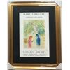 Image 1 : MARC CHAGALL "DAPHNIS UND CHLOE" ORIGINAL EXHIBITION LITHOGRAPH H/S & FRAMED