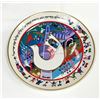 Image 1 : RAPHAEL ABECASSIS "THE PLATE OF PEACE" LIMITED EDITION CERAMIC PLATE H/S & N COA