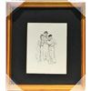 Image 1 : NORMAN ROCKWELL "3 FARMERS" ORIGINAL LITHOGRAPH ON PAPER H/S & NUMB FRAMED COA