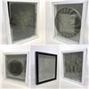 Image 1 : Victor Vasarely 3D Wall Sculpture/object - Set of 5