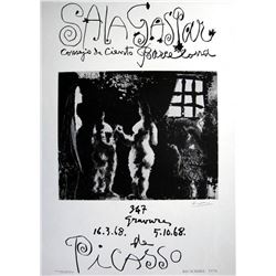 Pablo Picasso hand signed Original Lithograph