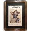 Image 1 : PABLO PICASSO "AU PALAIS DE PAPES" ORIGINAL LITHOGRAPH custom FRAMED