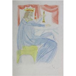 Salvador Dali "King Solomon" Lithograph