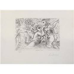 Pablo Picasso Original Limited Edition Lithograph on wove paper From the Suite Vollard