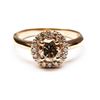 Image 1 : 1.27 ctw Diamond Ring - 14K Rose Gold