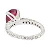 Image 3 : 4.80 ctw Ruby and Diamond Ring - 14KT White Gold