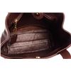 Image 5 : Coach Dark Brown Leather Vintage Shoulder Handbag