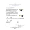 Image 5 : 1.77 ctw Sapphire and Diamond Ring - 18KT White Gold
