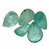 Image 1 : 3.27 ctw Pear Mixed Emerald Parcel