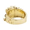 Image 3 : 1.00 ctw Garnet Ring - 14KT Yellow Gold