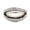 Image 2 : 0.70 ctw Diamond Ring - 18KT White Gold